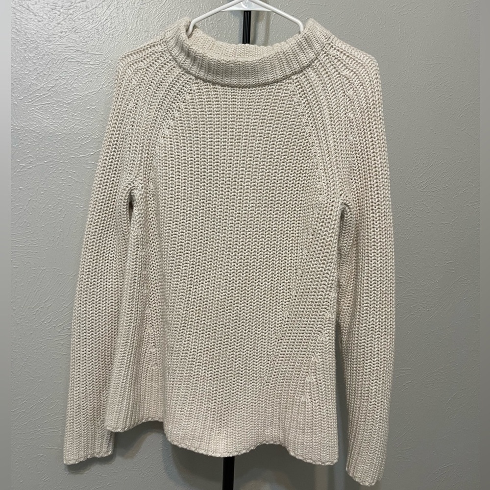 Goodthreads Cream Turtleneck Sweater